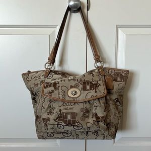 Coach Large Tote Bag - No. A1077-F14856